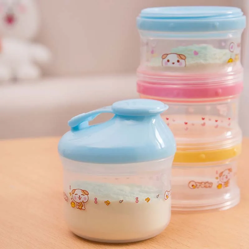 4-Слои Портативный детский контейнер для сухого молока детский закуска конфеты контейнер для хранения еды коробка удобно для маленьких детей на открытом воздухе Применение