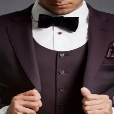 Новейший дизайн пальто брюки бордовый костюм для мужчин Slim Fit свадебный жених смокинг для выпускного винно-красные куртки мужской блейзер из 3 предметов