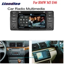 Liandlee – système multimédia de Navigation GPS + Radio TV, DVD, iPod, BT, WIFI 3G, écran HD, pour BMW M3 E46 2001 ~ 2006