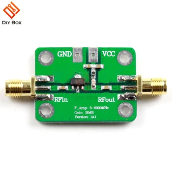 

5-6000MHz 5M-6 GHz Gain 20dB RF Ultra-wideband Power Amplifier Suitable For All Types Of Fixed-gain RF Signal Amplification DC5V