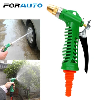 

FORAUTO Car Wash Water Gun Durable Copper Washer Gun Nozzle Adjustable Pressure Water Gun Tornador Car Styling Household Garden