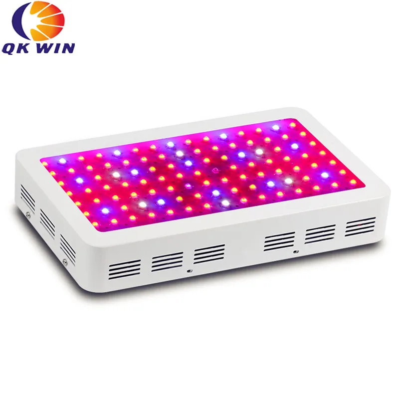 QKWIN 1200 Вт светодиодный светать 120x10 Вт двойной чип полный спектр светодиодный растут огни для комнатных растений цветения и роста