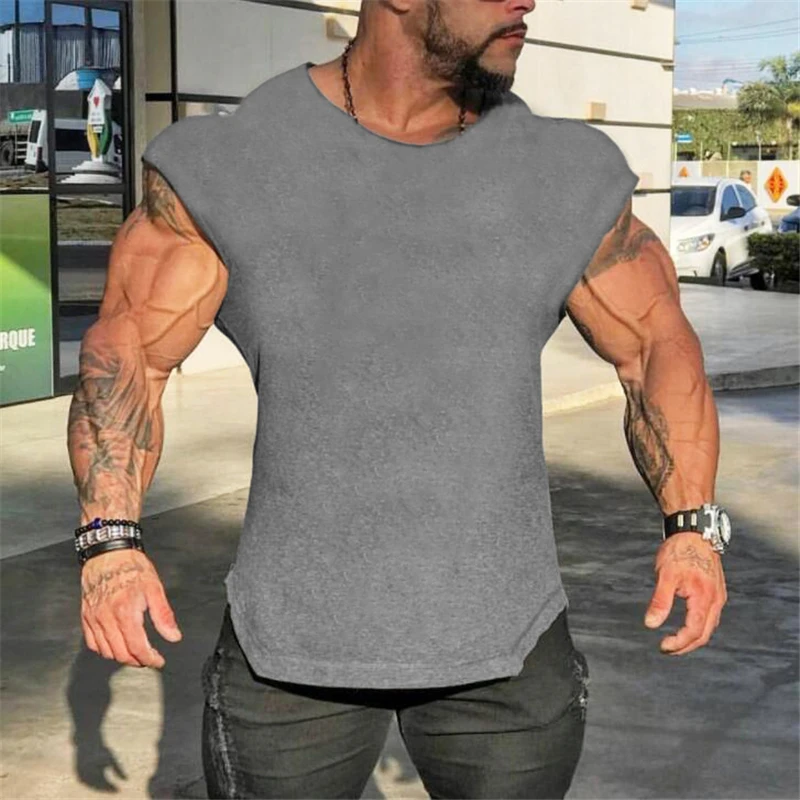 slim fit tank top mens