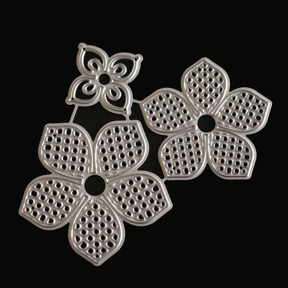 

DIY Embossing Cutting Dies Tool Mould Hollow Mold 3D Flower Metal For Scrapbooking Photo Album LAD-sale