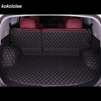 

kokololee Custom car trunk mat for Porsche all models Cayenne Macan car accessories styling