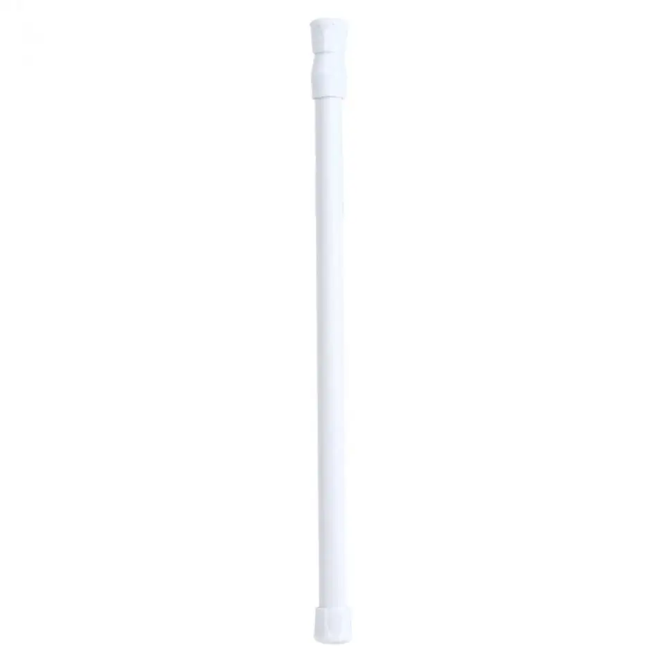 

1 pc 30-50cm Adjustable Spring Loaded Tension Rod Shower Extendable Curtain Closet Window Poles Rail Hanger