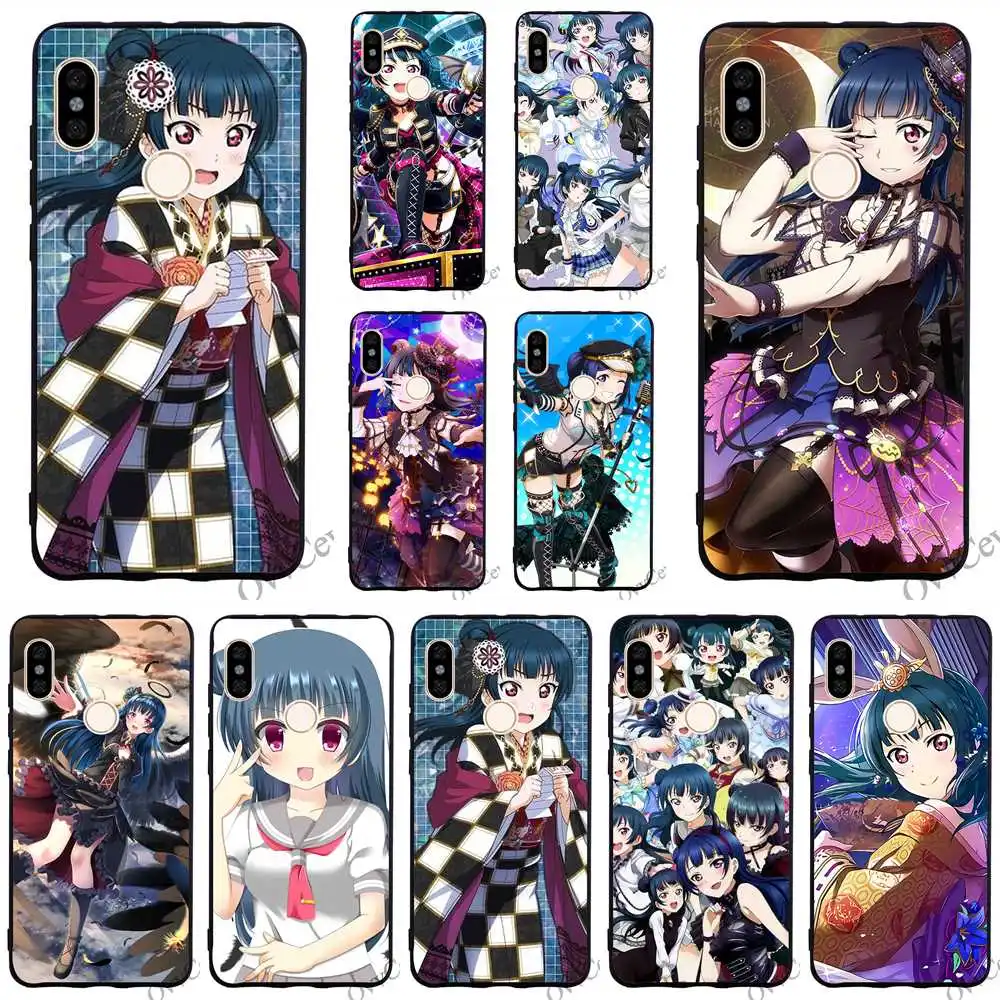 

Shockproof Yoshiko Tsushima Phone Cover for Xiaomi Redmi 5A Case 4A 4X 5 Plus 6A Note 5 6 Pro Prime Back