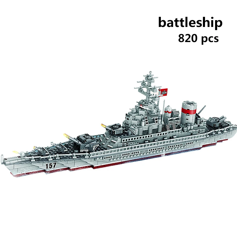 Морской боевой корабль Aircrafted Carrier совместимый Legoed Военная подводная лодка
