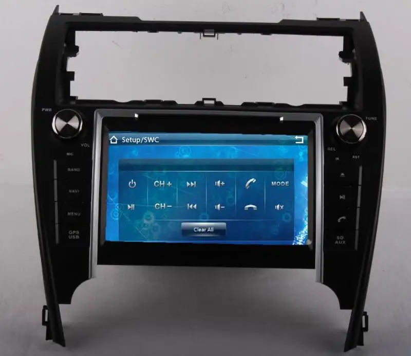 Perfect 8" In-Dash Car DVD player with GPS(optional),audio Radio stereo,USB/SD,AUX,BT/TV,car multimedia headunit for Toyota CAMRY 2012 3