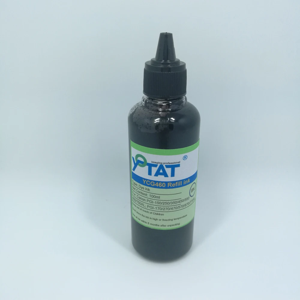 YOTAT 100 мл краска для Canon PGI-450 CLI-451 PGI-550 CLI-551 PGI-650 CLI-651 PGI-470 CLI-471 PGI-570 CLI-571 PGI-670 |