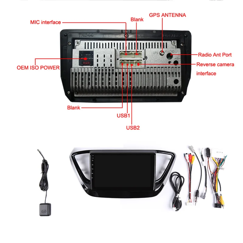 Clearance 2G RAM 32G ROM Android Car DVD GPS For Hyundai Verna Solaris 2017 2018 2019 Car Radio Video Player head unit Navigation stereo 21