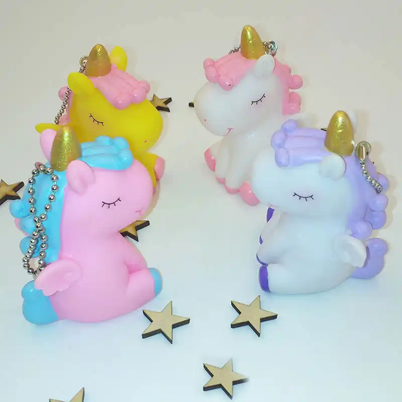 mini unicorn squishy