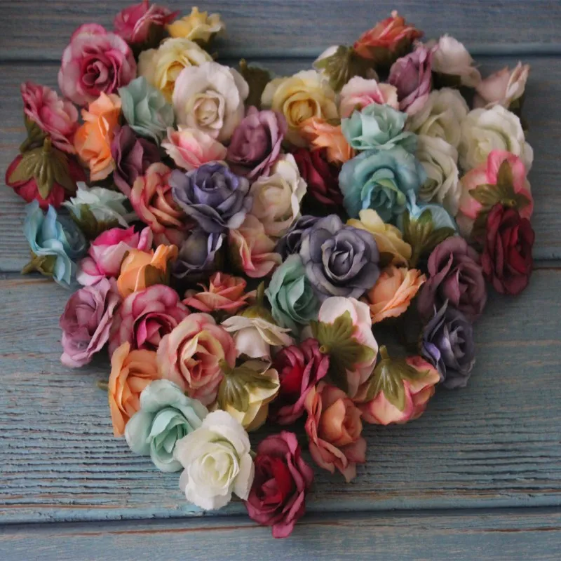 5pcs 3.5cm Mini Rose Cloth Artificial Flower For Wedding Party Home Room Decoration Marriage Shoes Hats Accessories Silk Flower 5pcs 3.5cm Mini Rose Cloth Artificial Flower For Wedding Party Home Room Decoration Marriage Shoes Hats Accessories Silk Flower