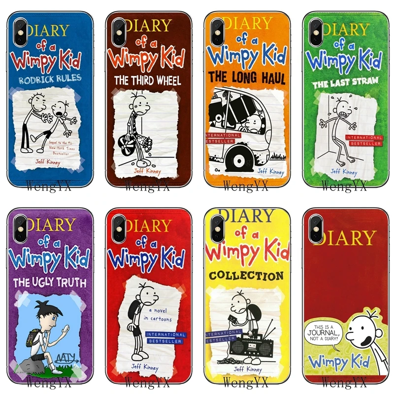 The Diary of a Wimpy Kid slim silicone TPU Soft phone cover case For