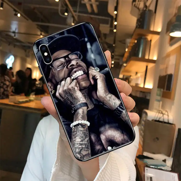 Мягкий силиконовый чехол для телефона из ТПУ Wiz Khalifa Smoke Dog Для iPhone MAX XR XS X10 5 5S SE 6 6S 7 8