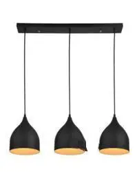 

Wonderland Art Modern 3 Heads Pendant Lamp Black/White/Red Pure Color Simple Europe Concise Style Free Shipping New 2017