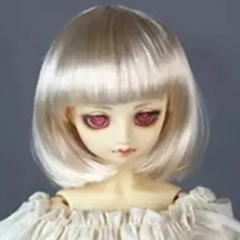 

Japanese style fashion small zhengtai lourie lotus leaf wool BJD WIG
