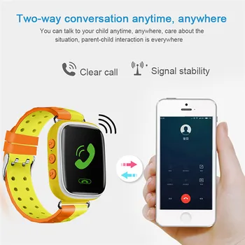 

New Arrival Smart Watch Micro SIM Card Call Tracker Child Camera Anti-lost Position Alarm Smart Watch SOS Emergency Call