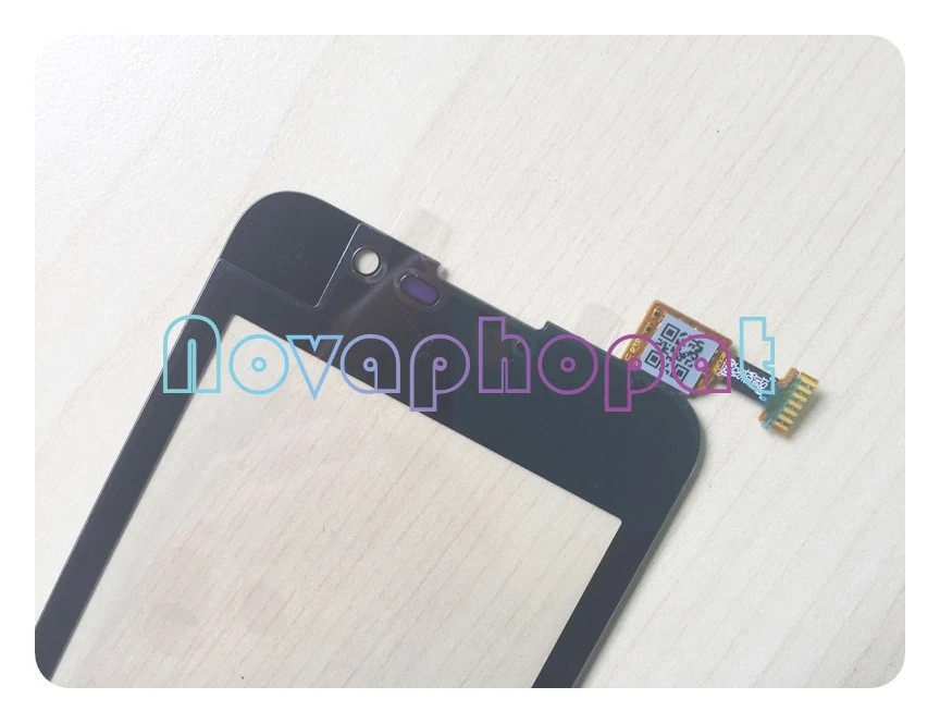 Novaphopat Черный сенсорный экран для Wiko Sunny 2 Сенсорный дигитайзер Сенсорная панель
