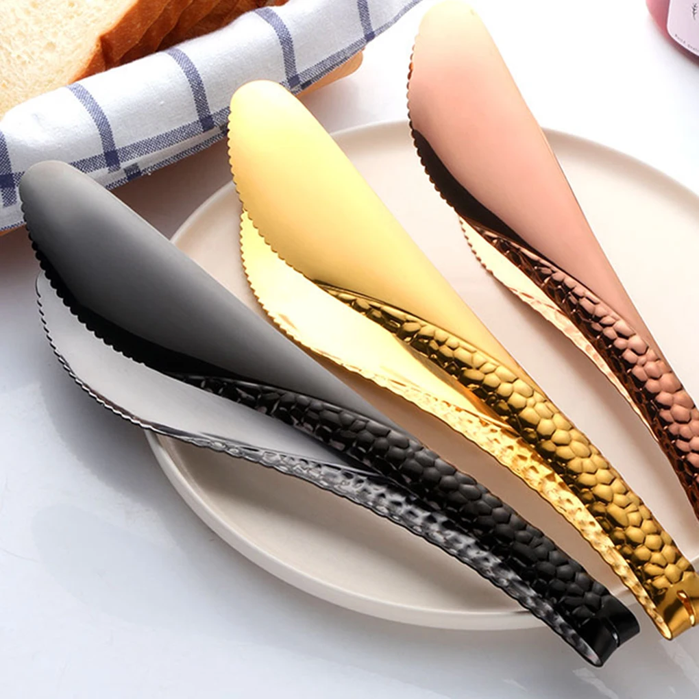 

Snake Pattern Steak Clip Non-slip Toothed Barbecue Stainless Steel Bread Ice Cube Clamp Kitchen Serving Utensil