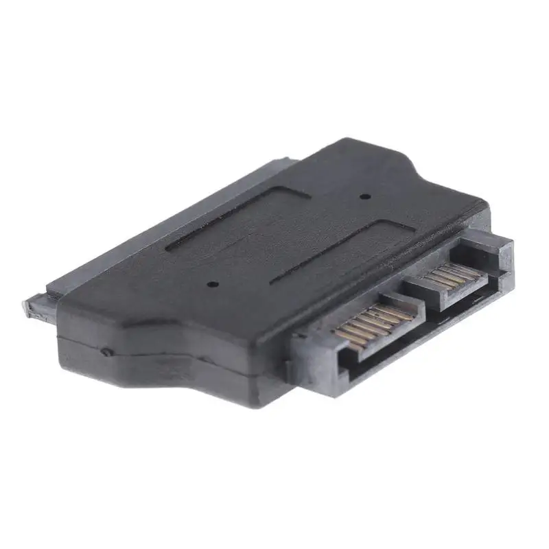 

ALLOYSEED 22Pin SATA Female Port to 13Pin Male Port Adapter for SATA HDD SSD for CD/DVD driver