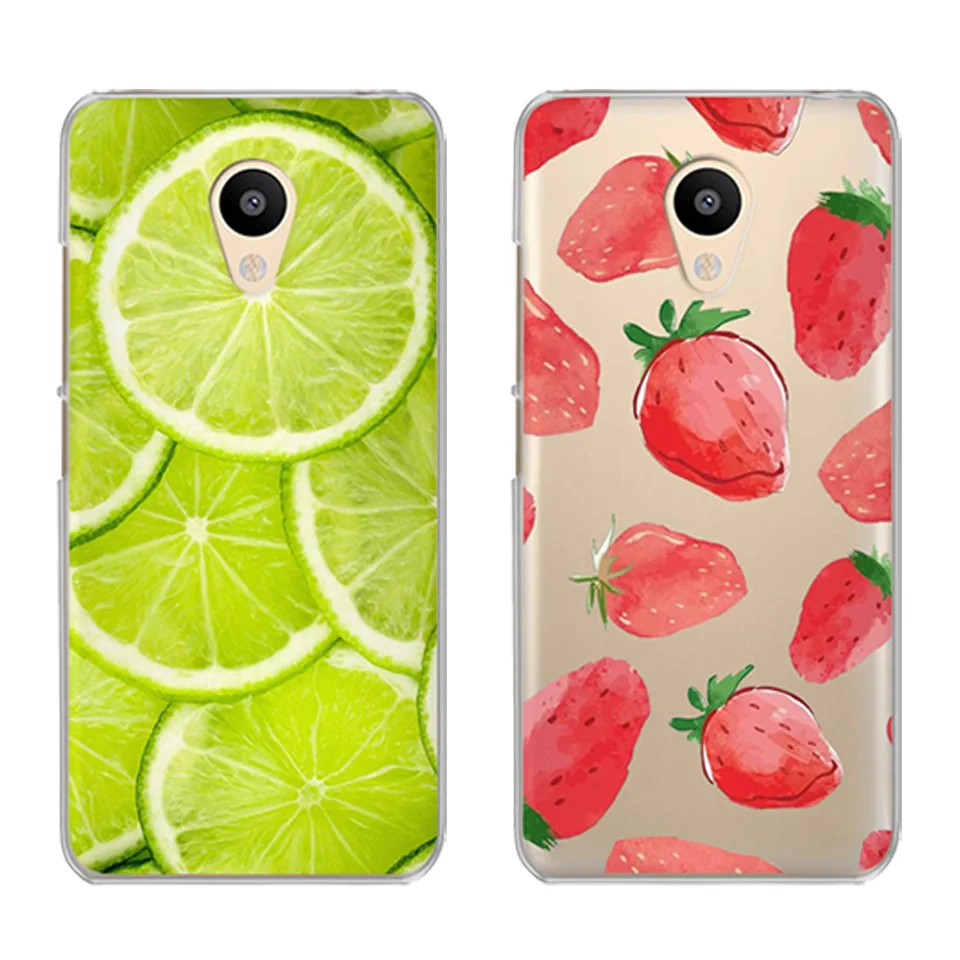 

Fashion Colorful Fruit For Meizu U20 10 M6 5 Note M5S 5C M3s 3Note Pro6 Soft TPU Phone Case Shell Coque