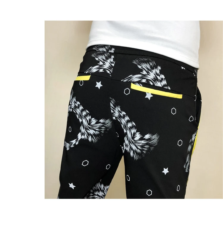 Брюки Pantalon Homme 2019 уличная шаровары, штаны для бега, Мужские штаны в стиле хип-хоп, спортивные штаны, штаны с индивидуальным принтом для мужчин