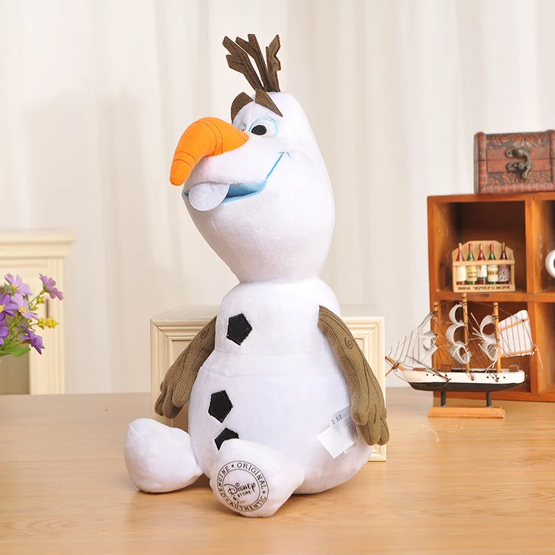 Disney Kawaii Плюшевые игрушки 30 см Замороженный Олаф мультфильм аниме плюшевые игрушки снеговик Олаф мягкая плюшевая кукла для детей подарок