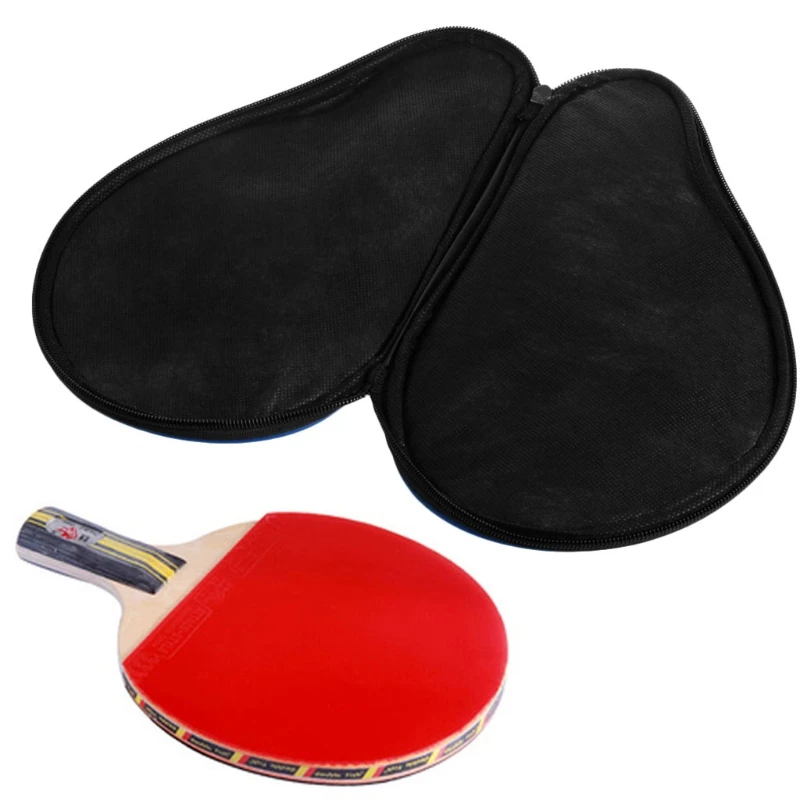 Tragbare Tischtennisschläger Hülle Tasche Wasserdichter Reißverschluss Aufbewahrungstasche Trainingsausrüstung Professionelles schützendes Pingpong-Zubehör Tragbare Tischtennisschläger Hülle Tasche Wasserdichter Reißverschluss Aufbewahrungstasche Trainingsausrüstung Professionelles schützendes Pingpong-Zubehör
