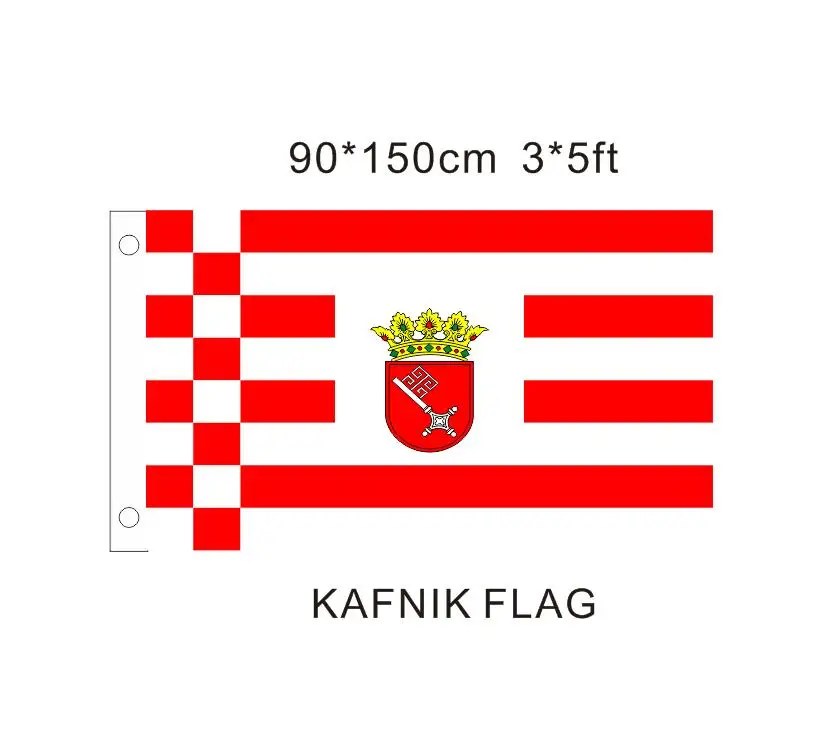 KAFNIK Bremen State German y баннер флага Новый 3x5 футов 90x150 см полиэстер бесплатная