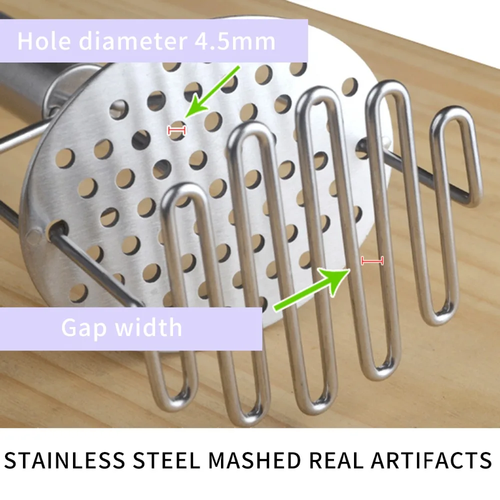 Высококачественная многофункциональная дробилка для картофеля из нержавеющей стали, яма, тыквы, томатов, овощей, фруктов, пюре, прессованная дробилка, грязевые инструменты