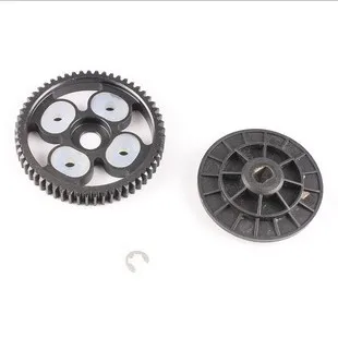 

Baja 95175 57T Metal Gear assembly 5B 5T 5SC HPI KM Rovan Baja 5B 5T SC SS 30.5cc Truck/Buggy Steel Spur Gear 57T 17T Set