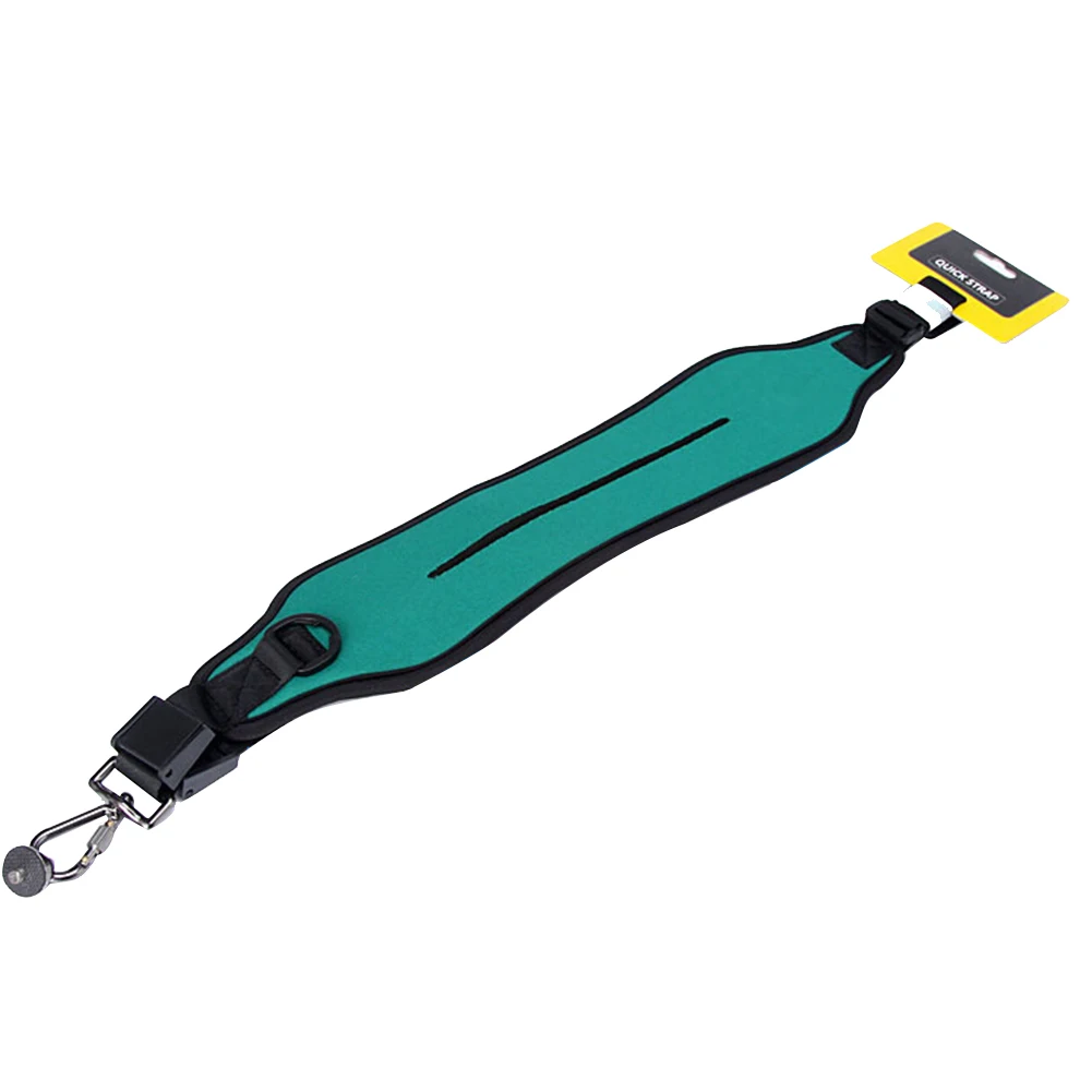 

Universal Shock Absorbing Widened Belt Single Shoulder Durable Reduced Pressure Gift Camera Strap Quick Release Safety Neck