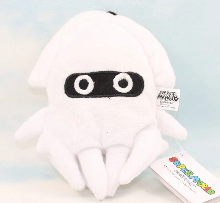 

15cm New Nintendo Super Mario Bros Blooper Squid Figure Plush Toy Octopus