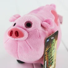 New Gravity Falls Pink Pig Waddles Stuffed Animal Plush Toys Cartoon Soft Dolls 16 CM