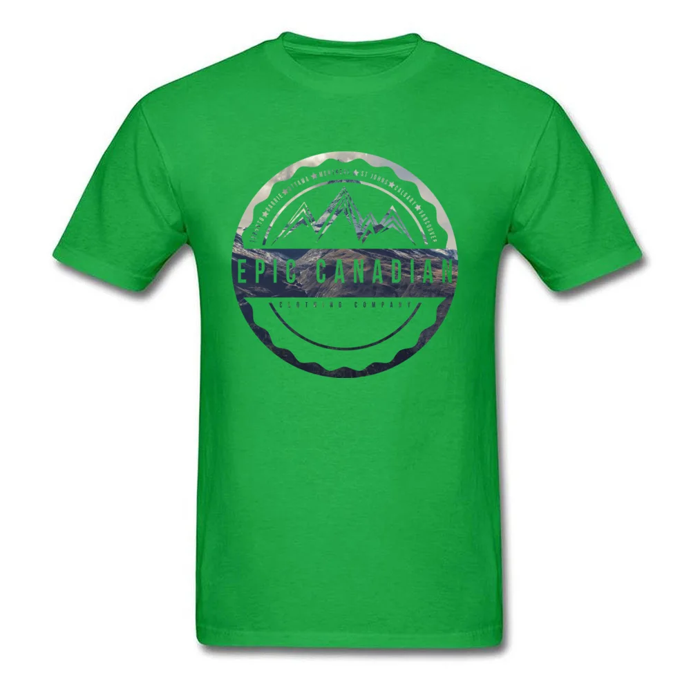 Printed Camisa Top T-shirts Family ostern Day Short Sleeve Crew Neck Tees 100% Cotton Fabric Men's Casual Tops & Tees Epic Canadian Clothing Company Photo Logo green
