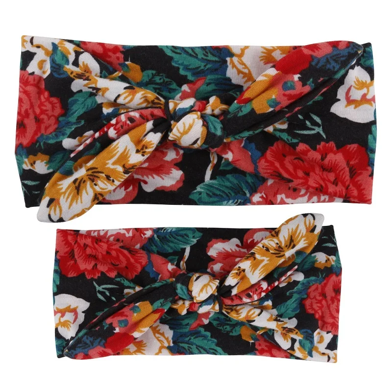 2Pcset Mother Baby Turban Mom And Me Matching Headband Daughter Rabbit Ears Headbands Floral Print Hair Accessories Hb010S huismerk kopen in de aanbieding 2Pcset Mother Baby Turban Mom And Me Matching Headband Daughter Rabbit Ears Headbands Floral Print Hair Accessories Hb010S huismerk kopen in de aanbieding