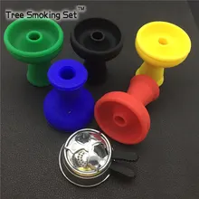 Металлические щипцы для кальяна чаша 1 шт. силиконовые курильщики уголь держатель для миски теплосъемник кальян уголь плита 5 цветов cazoleta