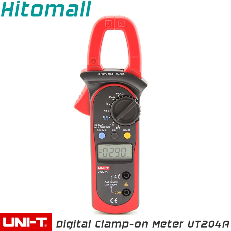 Professional UNI T Digital Clamp Multimeters Auto Range Temperature AC