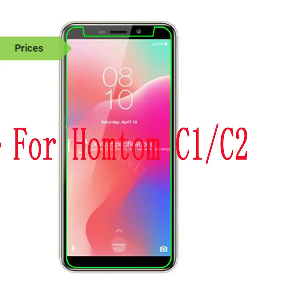 HOMTOM C1 закаленное стекло 9H 2.5D Премиум Защитная пленка для экрана для HOMTOM C2 Защитная пленка для мобильного телефона чехол Q