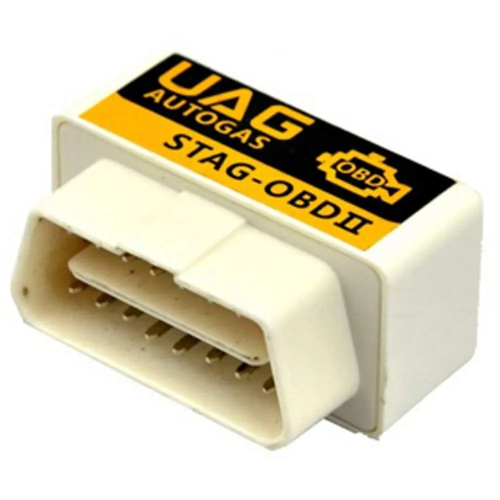 

LPG CNG Autogas Stag OBDII Emulator Scanner Check Engine Light Bi-fuel Gas Injecton ECU Trouble Code Scanning Tool