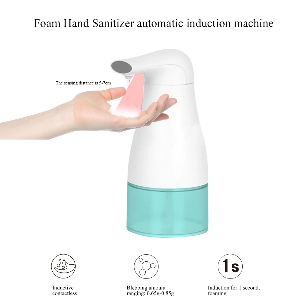 Hand Free 250ml 400ml Automatic Soap Dispenser Touchless Sanitizer Smart Sensor Liquid for Kitchen Bath | Обустройство дома