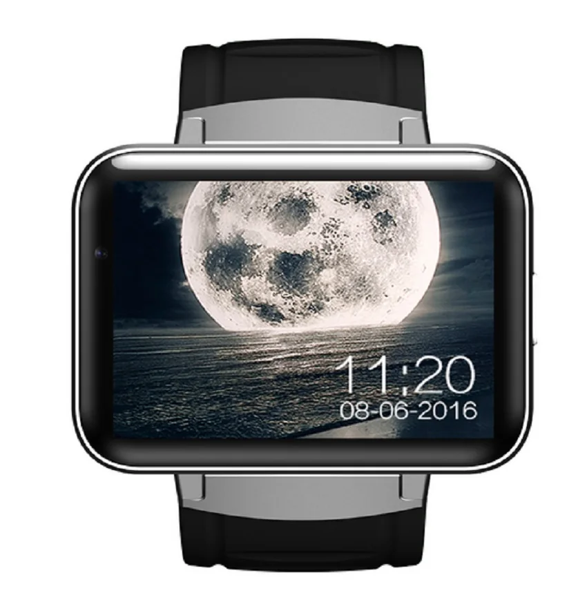 

DM98 Bluetooth Smart Watch 2.2 inch Android OS 3G Smartwatch Phone MTK6572 Dual Core 1.2GHz 512MB RAM 4GB ROM Camera WCDMA GPS