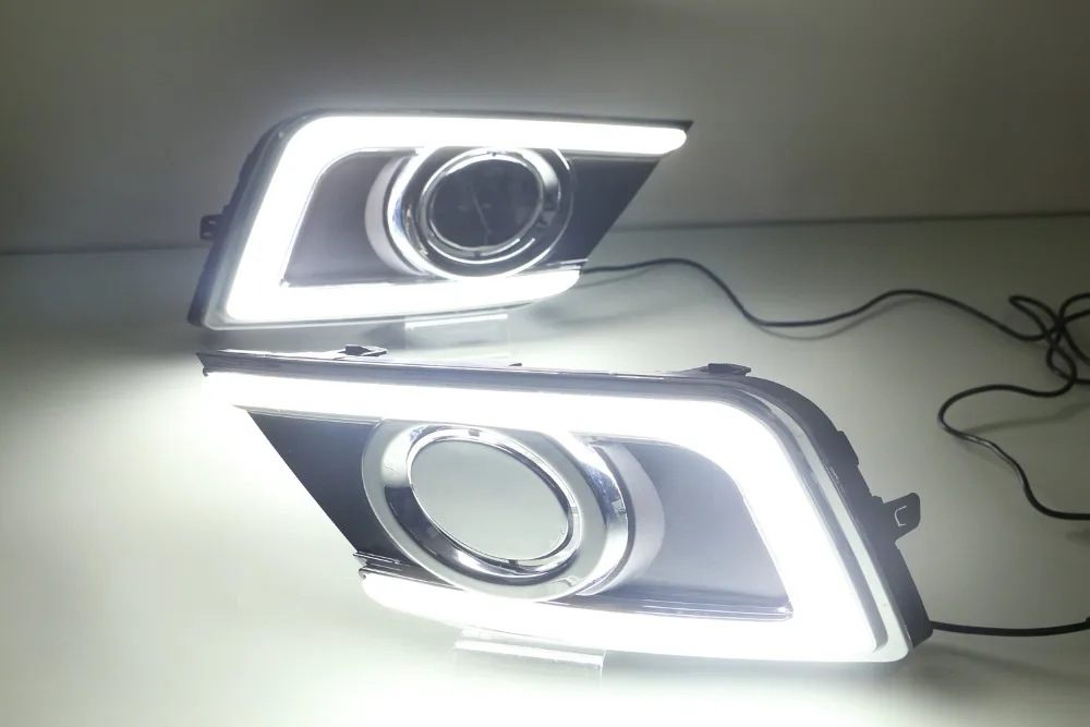 eOsuns светодиодными фарами дневного света DRL для Nissan доработанный sylphy сентра 2016 2017, беспроводной переключатель, желтый поворотник, Дим контроль eOsuns светодиодными фарами дневного света DRL для Nissan доработанный sylphy сентра 2016 2017, беспроводной переключатель, желтый поворотник, Дим контроль