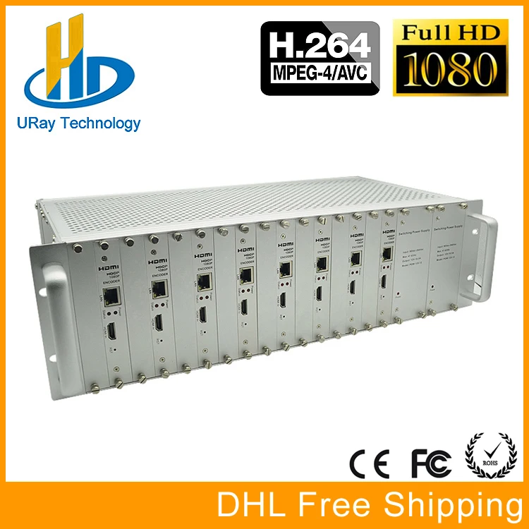 Best 8 Channels 1080P H.264 Live Stream HD HDMI Encoder