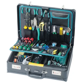 

65 In 1 Pro'skit 1PK-1700NB Electrician Tools Box Sets Multi-Function Repair Tool Kit Screwdriver Wrench Knife Pliers Household