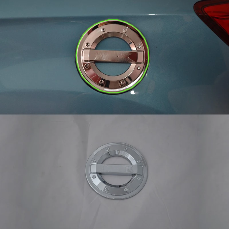 Автозапчасти ABS хромированный чехол для газового бака 1 шт. аксессуары стайлинга