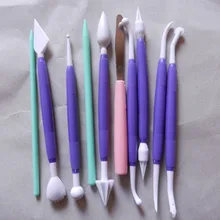 10 шт. Fondant Инструменты гравировка по дереву группы