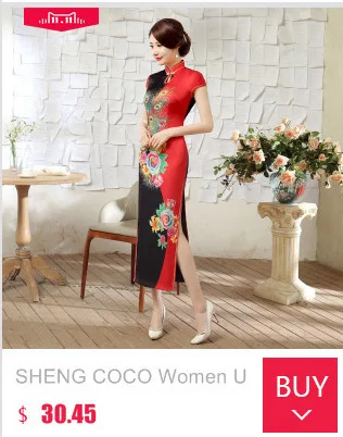 SHENG COCO женские элегантные платья Китайский Cheongsam длинное атласное платье Банкетный Ципао с цветами китайские платья Qipao Женская Роба в