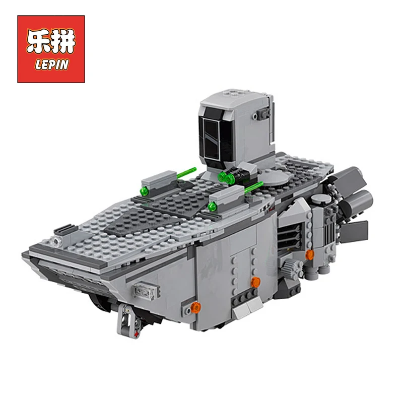 

LEPIN 05003 Stars Series War Force Awakens First Order Transporter DIY Set Model Building Kits Blocks Bricks Children Toys Gift